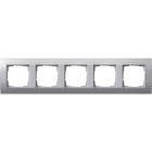 GIRA - GGI021536 Abdeckrahmen 5f Zwischenr. F Alu Gira Ev