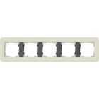 GIRA - GGI0215427 PLACCA 5-M GIRA E3 SABBIA/ANTRAC.