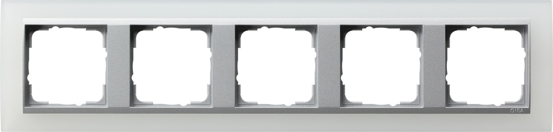 GIRA - GGI021550 PLACCA 5-M INTERM.PL. C.ALLUM. GIRA EVEN