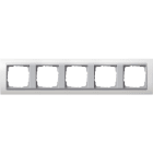 GIRA - GIR0215806 Abdeckrahmen 5f Zwischenr. F Alu Gira Ev