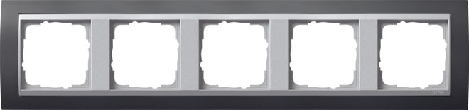 GIRA - GIR021581 PLACCA 5-M INTERM.PL. C.ALLUM.