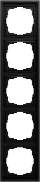 GIRA - GIR021584 placca 5-m Gira F300 nero o(vern.)