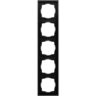 GIRA - GIR021584 placca 5-m Gira F300 nero o(vern.)