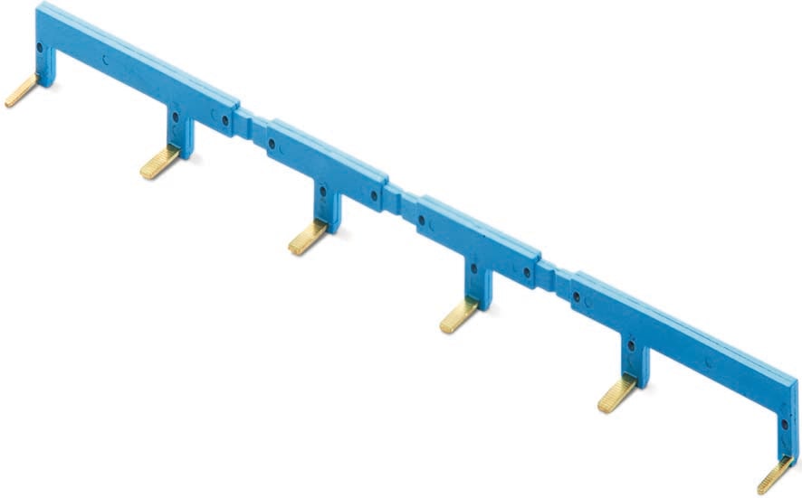 FINDER SPA - FIN02226 PETTINE 6 POLI PER TIPI 22.34 BLU