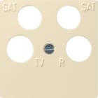 GIRA - GIR025901 MASCH.CENTRALE 4-M ACCESSORI BNC CREMA