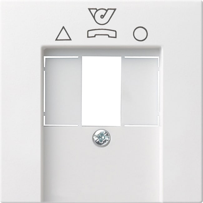 GIRA - GGI026027 Abd. TDO-Anschlussdose System 55 Reinwei
