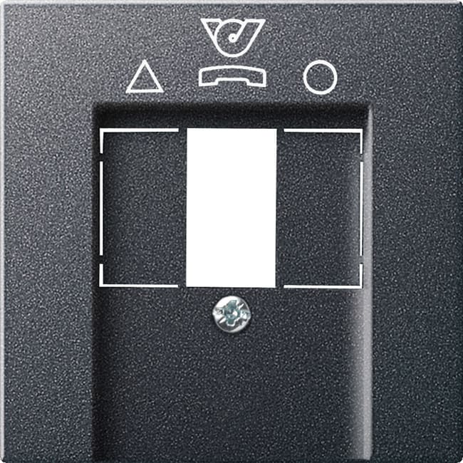 GIRA - GGI026028 Abd. TDO-Anschlussdose System 55 Anthraz