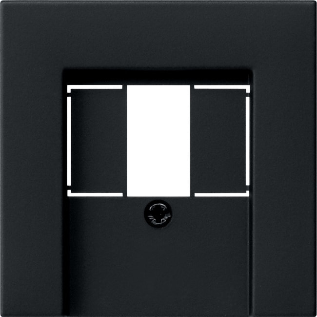 GIRA - GIR0276005 Abd. TAE USB System 55 Schwarz m