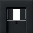 GIRA - GGI0276005 Abd. TAE USB System 55 Schwarz m