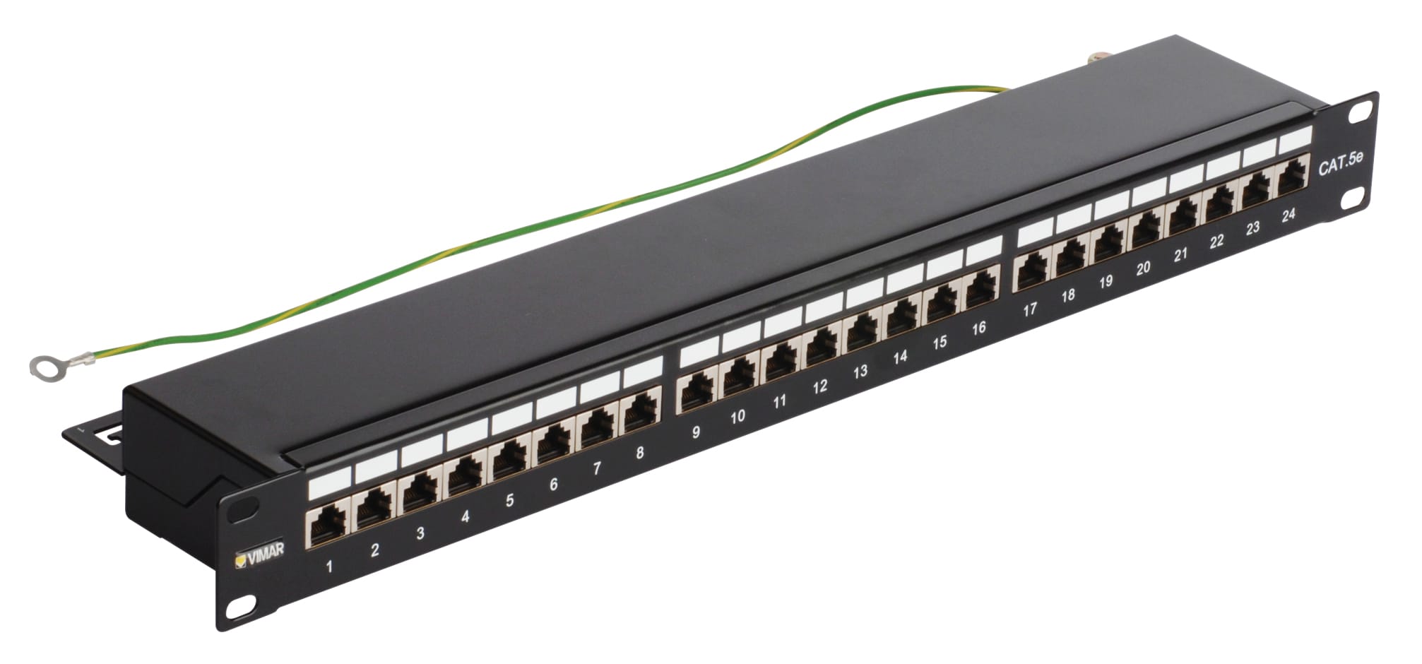 VIMAR SPA - VIW03024.5 Pannello 24 RJ45 Cat5e FTP 1u