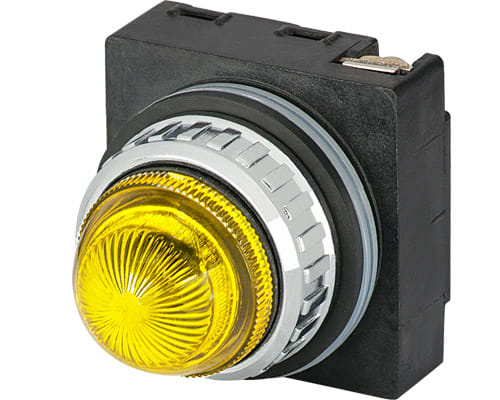 NEW ELFIN SRL - NEW030LSG LAMPADA SPIA BA9S GIALLA