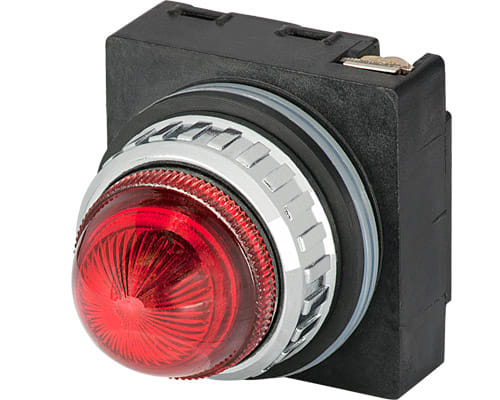 NEW ELFIN SRL - NEW030LSR LAMPADA SPIA BA9S ROSSA