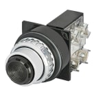 NEW ELFIN SRL - NEW030PRNF1 PULSANTE NERO NO+NC