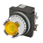 NEW ELFIN SRL - NEW030RPLSGFAFC24 PULS.LUM.SCHERM.GIALLO NO+NC LED24V
