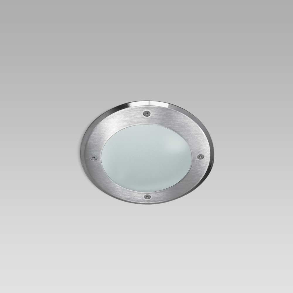 ARCLUCE SPA - ACL0327032A-830-30 RAY-S180 20W UB INOX TONDA ON/OFF