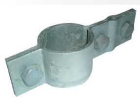 SEM - SEM0350/R MORSETTO X TUBI DM.48MM.RAMAT.