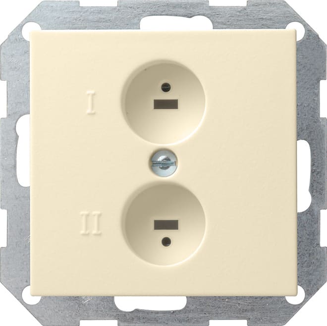 GIRA - GGI040201 Stereolautsprecher-Steckd. System 55 Cre
