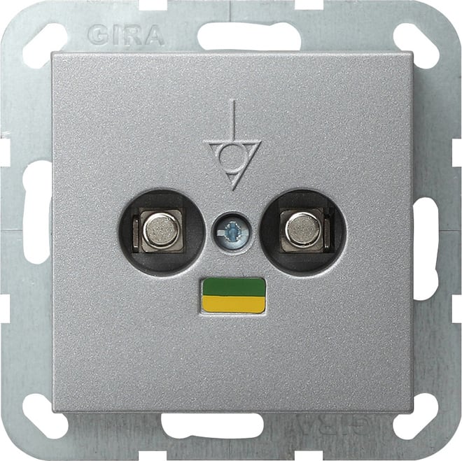 GIRA - GIR040526 PRESA EQUIPOTENZIALE 2X SYSTEM 55 C.ALLU
