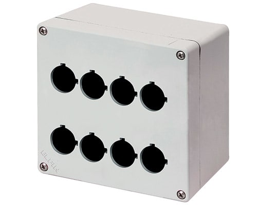 NEW ELFIN SRL - NEW040C1515-1EP8 CASSETTA ALL.152X152X100 8F ENT.CAV