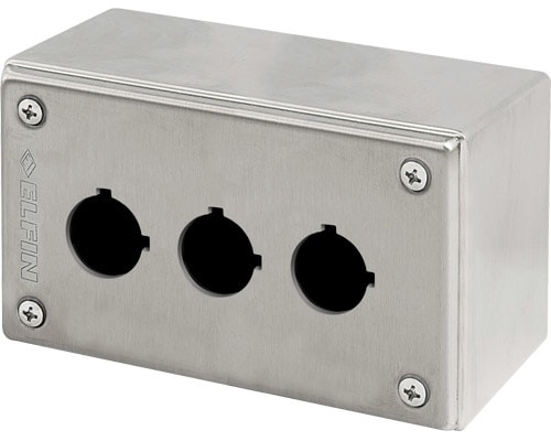 NEW ELFIN SRL - NEW040X0814-8P3 CASSETTA INOX 82X142X85 3F