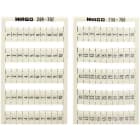 WAGO ITALIA SRL - WAG209-708 SCHEDA WSB MARCATO 101-150 2X VERT BIANC