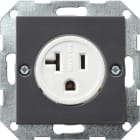 GIRA - GIR048728 Steckd. 2-p NEMA 5-20 R System 55 Anthra