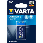 VARTA CONSUMER BATT - VAT04922121411 9V (9 VOLT) LONGLIFE POWER X1