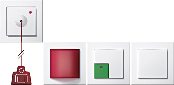 GIRA - GIR049588 SET CHIAM.EMERG. GIRA E2 BNC PURO