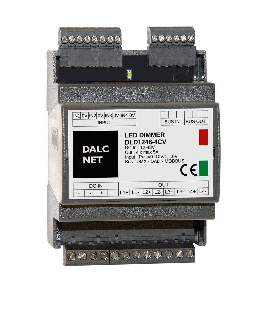 LINEA LIGHT (ILED) - ILD83187 DLD1248 12/24/48VDC 4CH DMX