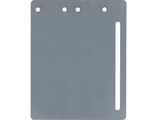 NEW ELFIN SRL - NEW050S032 STAFFA A SLITTA 2 FISSAGGI