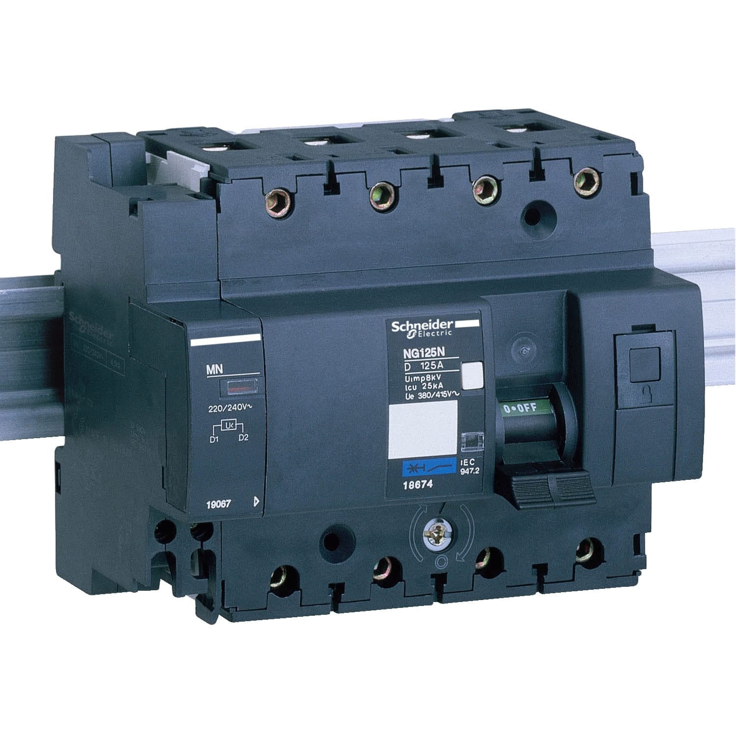 SCHNEIDER ELECTRIC - SNR19067 SGANC. MIN TENSIONE MN NG125