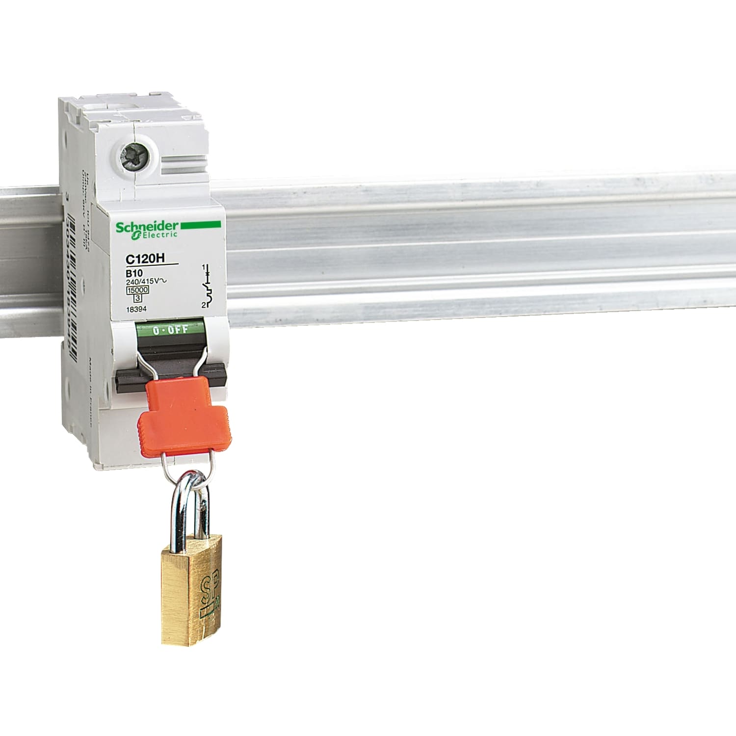 SCHNEIDER ELECTRIC - SNR27145 CONF. 4 BLOCCHI LUCCHETTO C120