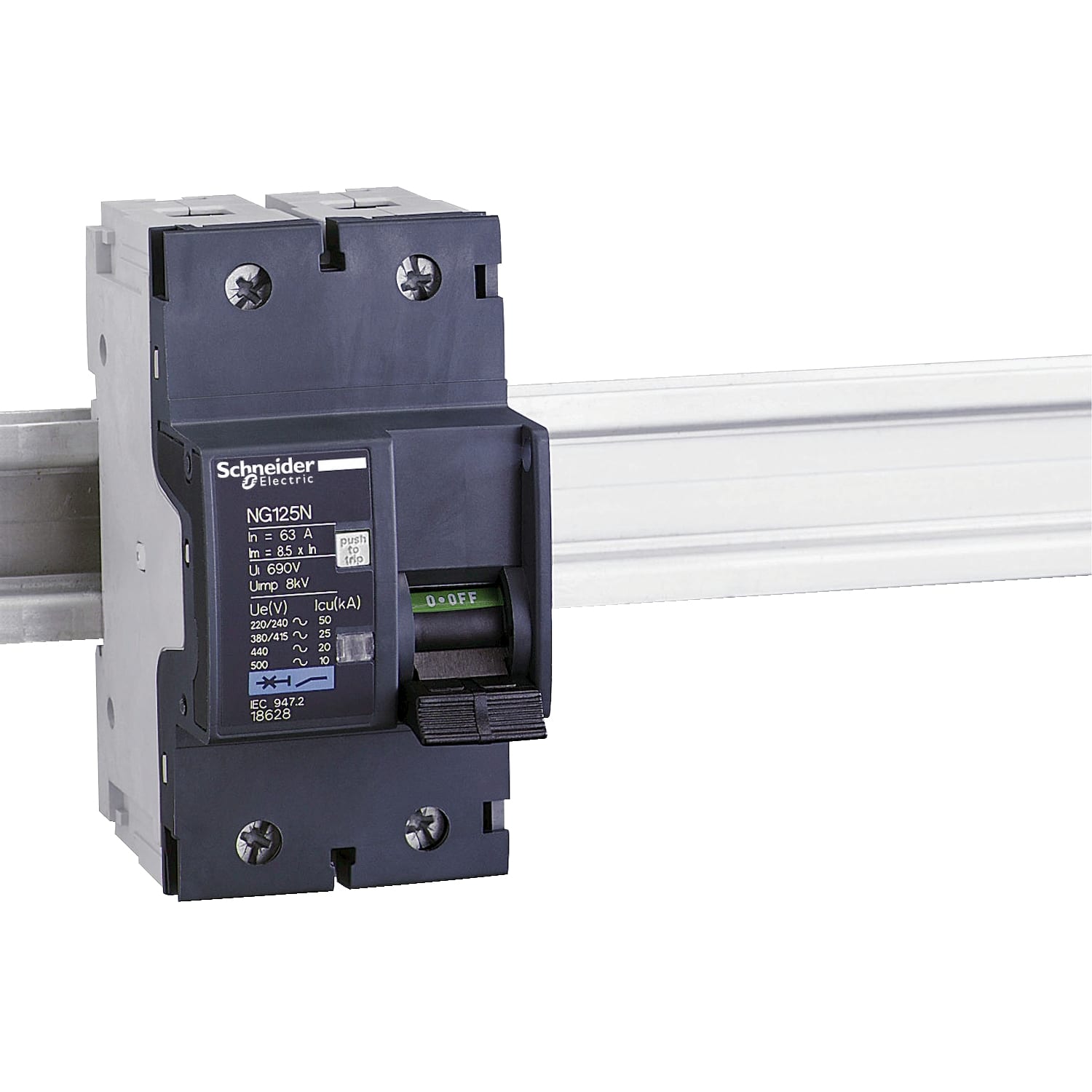 SCHNEIDER ELECTRIC - SNR18621 INT. AUT. NG125N 2P 10A CURVA C