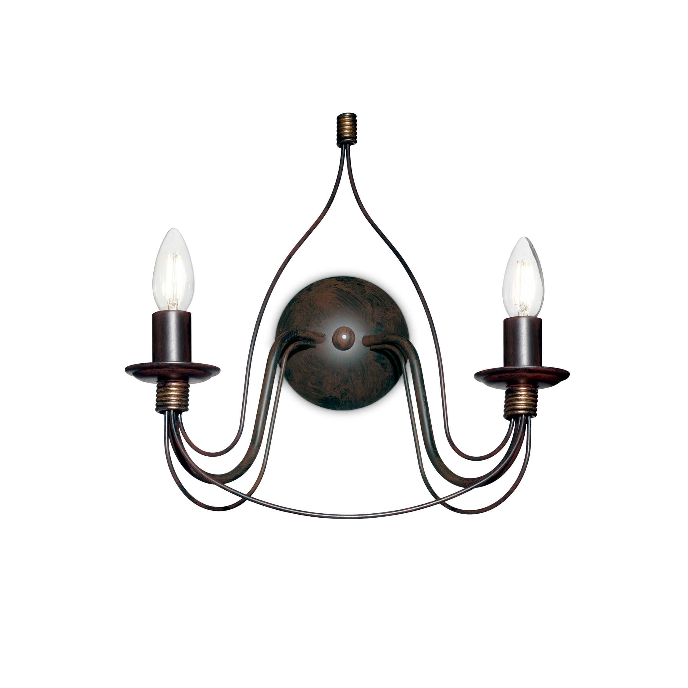 IDEAL LUX SRL - IUX057200 CORTE AP2 RUGGINE