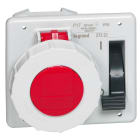 LEGRAND - LEG057322 PRESA INTERB SUPERCOMPATTA IP55 3P+N+T 4