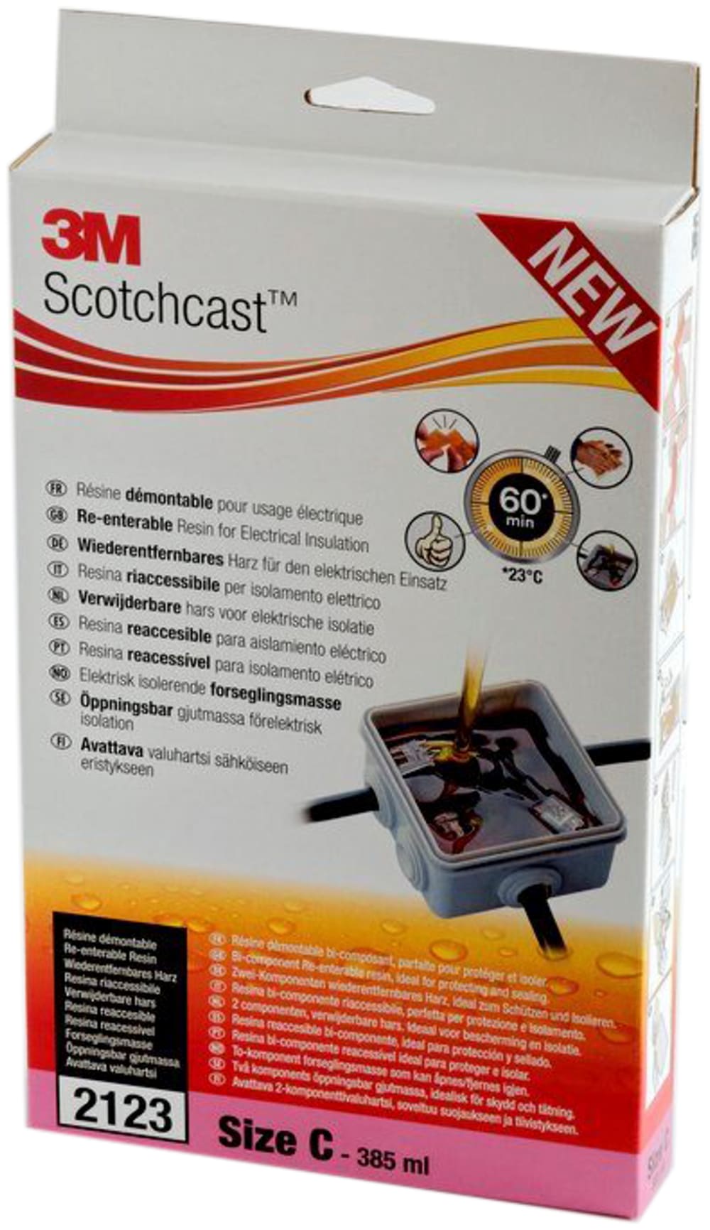 3M ITALIA - 3MI7100220994 SCOTCHCAST 2123-C RESINA 385ML
