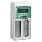 SCHNEIDER ELECTRIC - SNR10371 Quadro Mureva Enclosures IP65 8 moduli 2 prese interbloccata Unika