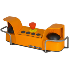 NEW ELFIN SRL - NEW060P2MAA PULSANTIERA 2MANI PROTETTA ARANCIO