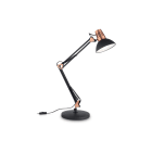 IDEAL LUX SRL - IUX061191 WALLY TL1 NERO RAME