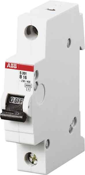 ABB SPA - ABBS549912 S201M C 1,6 INTERRUTTORE AUTOMATICO 10KA 1P