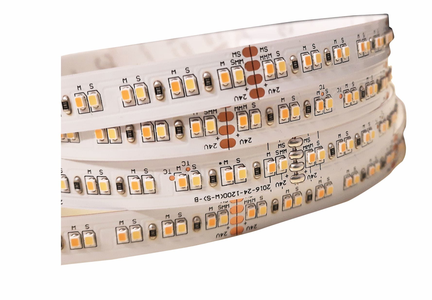 ELCOM SRL - EOW06638 STRIP 240LED/M 19,2W/M TW 23-65K IP20