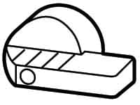 EATON - EAO266622 NZM3/4-XDZ MAN. ROT. PER COM.A PORTA APE