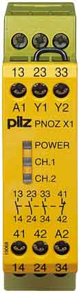PILZ ITALIA SRL - PIZ774300 PNOZ X1 24AC/DC 3NA+1NC