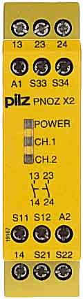 PILZ ITALIA SRL - PIZ774303 PNOZ X2 24AC/DC 2NA