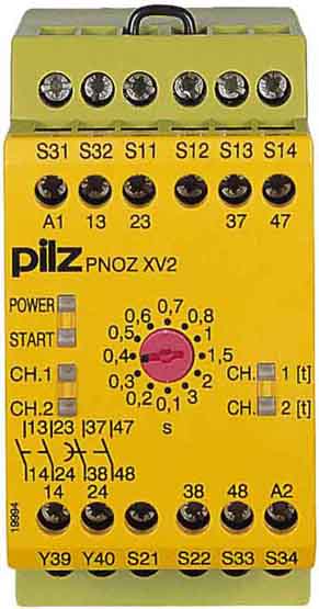 PILZ ITALIA SRL - PIZ777502 PNOZ XV2P 3S 24DC 2NA(I)+2NA(R)