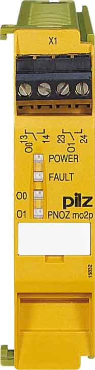 PILZ ITALIA SRL - PIZ773536 PNOZMO4P 24DC 2/4 USCITE RELE