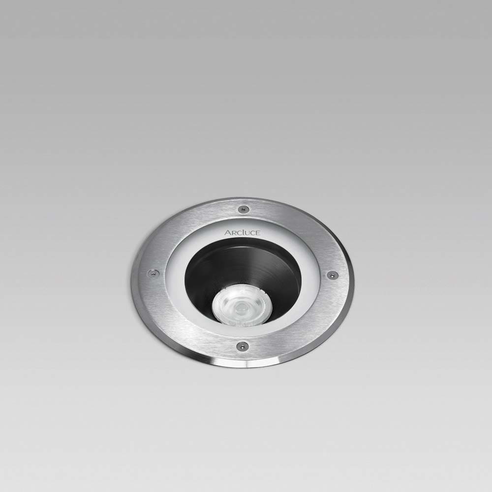 ARCLUCE SPA - ACL0761023A-830-30 INGR-S180 11W FB INOX TONDA ON/OFF