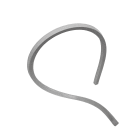 LINEA LIGHT (ILED) - ILD82211 RUBBER 3D 3000K 5MT 50W CONCRETE