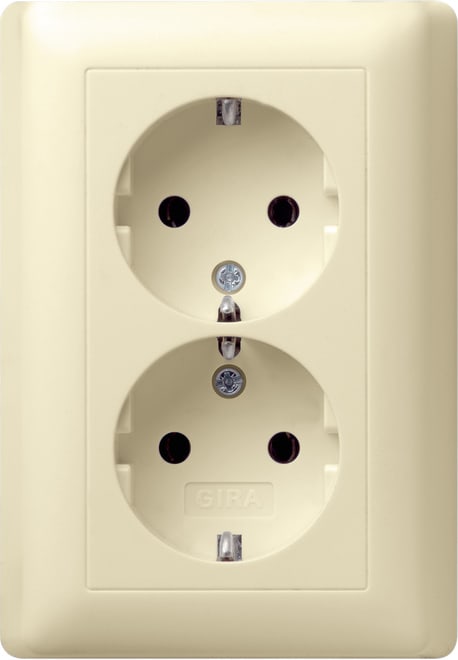 GIRA - GIR078001 SCHUKO DOP. P.CPL. GIRA STANDARD 55 BNC