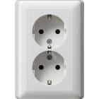 GIRA - GIR078003 SCHUKO DOP. P.CPL. GIRA STANDARD 55 BNC